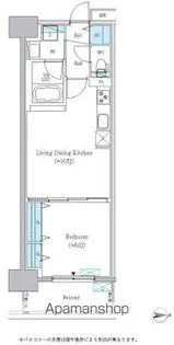 グランセジュール大国町【2階】の間取り