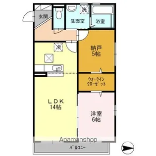 セレニテ【2階】の間取り