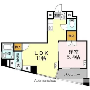 プライム21【6階】の間取り