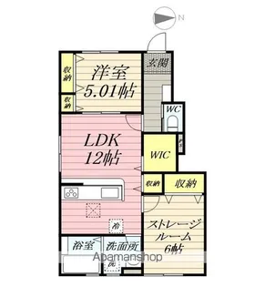 リーブルファイン三郷高州Ⅱ【1階】の間取り