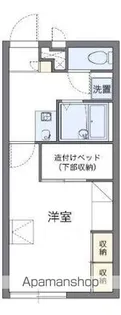 レオパレスMAPLEⅤ【2階】の間取り