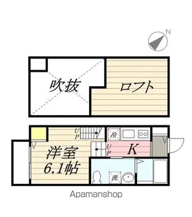 A−ONE唐原【202号室】の間取り