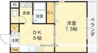 GRACE A【4階】の間取り