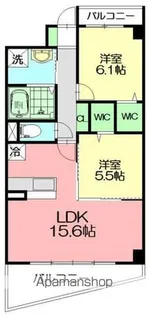エレガントヴィラ【2階】の間取り