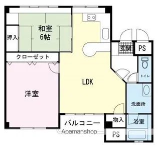 ドリームパレス【3階】の間取り