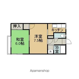 メゾンK1【2階】の間取り