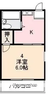 コート紙町Ⅳ【4階】の間取り