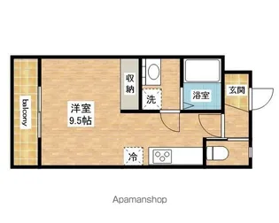 コーポみたね【2階】の間取り