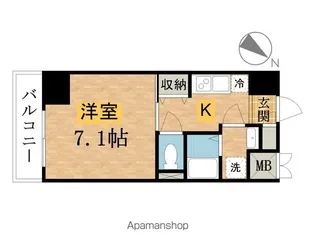 HILLS八王子台町【302号室】の間取り