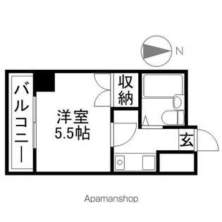 NPハイツ【6階】の間取り
