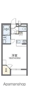 レオパレス豊中南Ⅲ【1階】の間取り