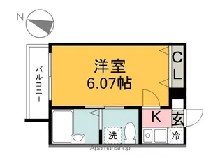 セレソ小岩【2階】の間取り