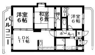 コンステレーション【3階】の間取り