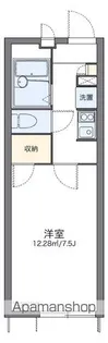 レオパレスすいれん【1階】の間取り