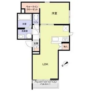 Chaleureux表参道【2階】の間取り
