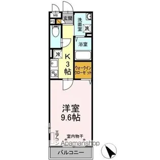 ルミエールC【2階】の間取り