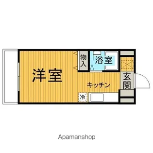 エステートピア常盤【2階】の間取り
