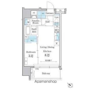デュオメゾン文京白山【9階】の間取り