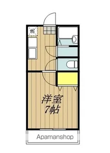 レジデンスハシバ【2-H号室】の間取り