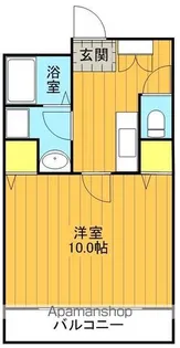 スウィートシーズン逢瀬【102号室】の間取り