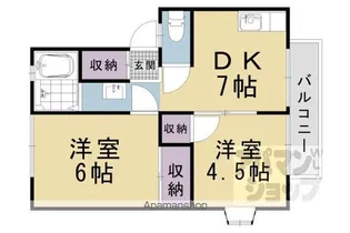 ウィンディア大塚 C棟【202号室】の間取り
