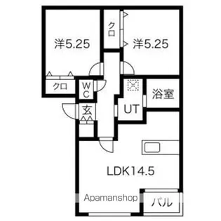 VICTORIA VI【4階】の間取り