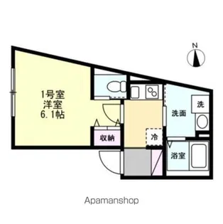 アネット三ツ境【1階】の間取り