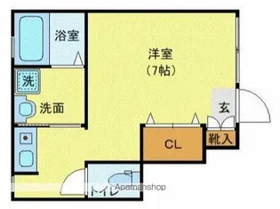 プライムダイヤ東林間【1階】の間取り
