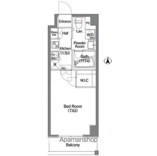 コンフォリア錦糸町DEUX【6階】の間取り