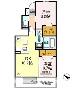 SEJOURーN【1階】の間取り