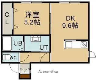 LIBRE(リブレ)【2階】の間取り