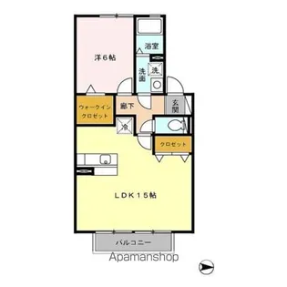 カンパーニュ C【2階】の間取り