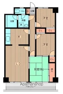 西葛西田中ビル【2階】の間取り