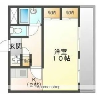 グランドハイツ豊山Ⅰ【3階】の間取り