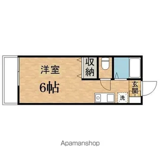 コーポたつみ【103号室】の間取り