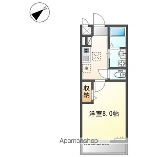 フェニックスⅡ【102号室】の間取り