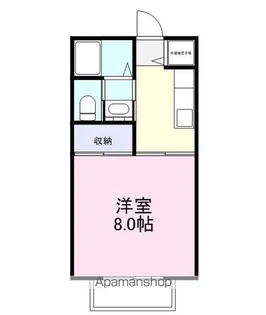 YフラットⅡ【223号室】の間取り