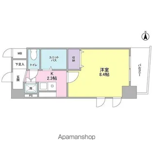 クラッセ溝の口【5階】の間取り