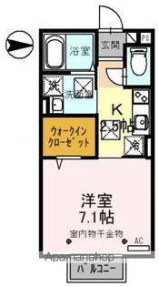 ヴァレンティ【1階】の間取り