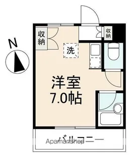 CALVERT西宝町【7階】の間取り