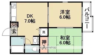 グリーンメドウⅠ【2階】の間取り