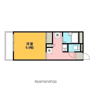 レオパレスサニーハイツ【2階】の間取り