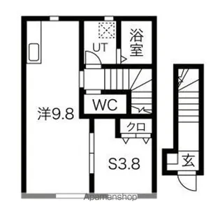 MONCIEL(モンシエル)【2階】の間取り