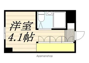 ルポ県庁口【336号室】の間取り