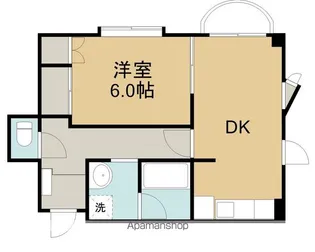 ブランシャトー【302号室】の間取り
