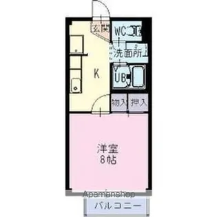 BON MARCHE【2階】の間取り