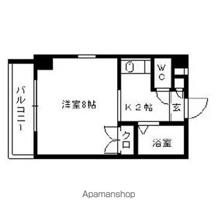 HBハウス【3階】の間取り