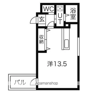 PLAISIR【3階】の間取り
