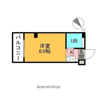 アテネハイム【1階】の間取り