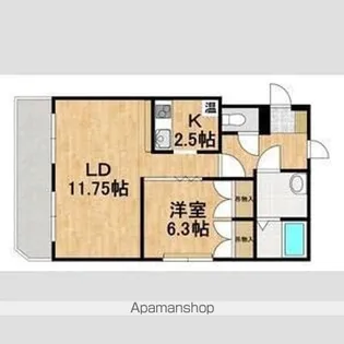 ハイツTKYⅡ【1階】の間取り